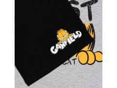 sarcia.eu Garfield Pánské letní pyžamo šedočerné pyžamo s krátkým rukávem L