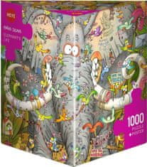 Heye Puzzle Sloní život 1000 dílků