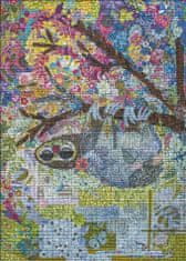 Heye Puzzle Quilt Art: Vyšívaný lenochod 1000 dílků