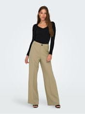 ONLY Dámské kalhoty ONLFLAX Straight Fit 15301200 Tannin (Velikost 34/32)
