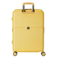 Joummabags Sada luxusních ABS cestovních kufrů 70cm/55cm PEPE JEANS HIGHLIGHT Ochre, 7689523
