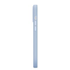 UNIQ UNIQ Lino Hue silikonový kryt iPhone 13 Pro Max, modrý Modrá
