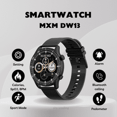 MXM Chytré hodinky Wonlex DW13 - černé