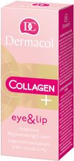 Dermacol Collagen plus Intenzivní omlazující krém na oči a rty 15 ml