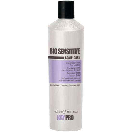 KayPro Sensitive Scalp Care – šampon pro citlivou pleť, jemně čistí pokožku hlavy, zklidňuje a zklidňuje podráždění, 350ml