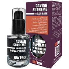 KayPro Caviar Supreme Royal Pearls - stylingové perličky pro barvené vlasy, disciplinují prameny, zabraňují krepatění vlasů, 30ml