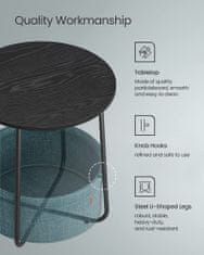 Artenat Odkládací stolek Arnolad, 45 cm, černá