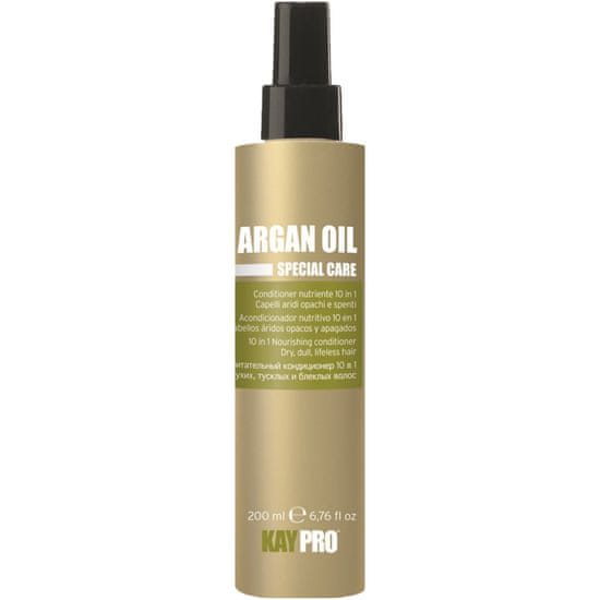 KayPro Argan Oil Special Care 10in1 - kondicionér pro suché vlasy, usnadňuje rozčesávání vlasů, zabraňuje krepatění vlasů, 200ml