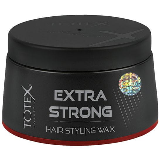Totex Extra Strong Hair Styling Wax - extra silný stylingový vosk na vlasy, dodává vlasům texturu a lesk, 150ml