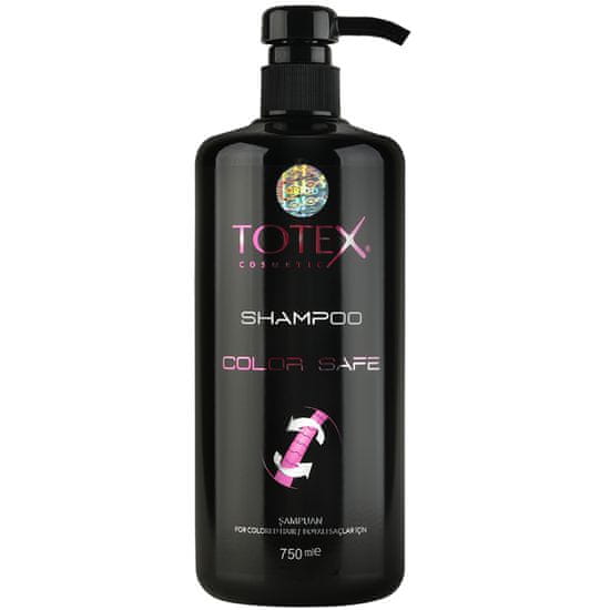 Totex Color Safe Colored Hair Shampoo – šampon pro barvené vlasy, vyživuje vlasy od kořínků až ke konečkům, pomáhá udržovat zářivost a vitalitu barvy, 750ml