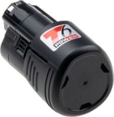 T6 power Baterie pro akumulátorové nářadí Bosch 1600Z0002X, Li-Ion, 10,8 V, 2000 mAh (22 Wh), černá