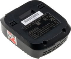T6 power Baterie pro akumulátorové nářadí Bosch 2 607 335 038, Li-Ion, 14,4 V, 2500 mAh (36 Wh), černá