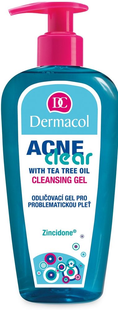 Dermacol Acneclear odličovací gel pro problematickou pleť 200 ml