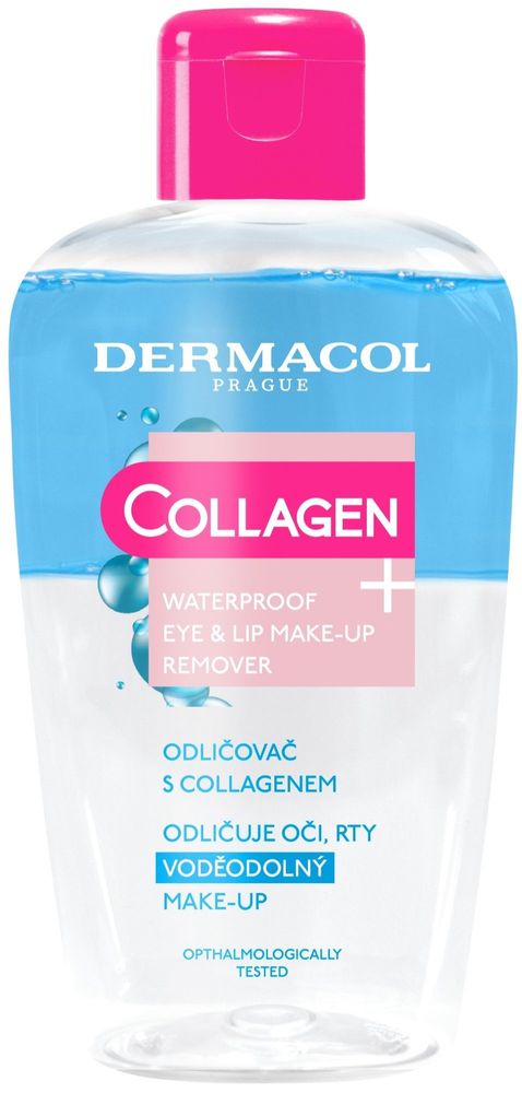 Dermacol Collagen+ dvojfázový odličovač voděodolného make-upu 150 ml