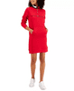 Dámské mikinové šaty Logo Funnel červené M