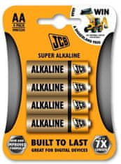 HJ  Baterie AA/LR6 JCB SUPER ALKALINE 4ks (blistr)