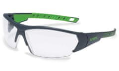 Uvex Brýle straničkové i-works, PC čirý/UV 2C-1,2; sv excellence / sportovní design / barva antracit,limetka