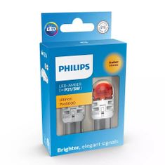 Philips Philips LED P21/5W 12V 2.5/0.5W Ultinon Pro6000 SI Amber Intense 2ks 11499AU60X2