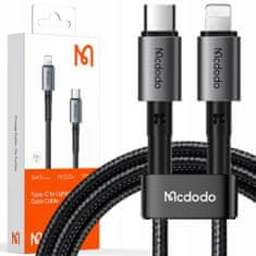 Mcdodo Kabel pro iPhone, USB-C, Prism, výkonný, rychlý, 36W 1,8m, McDodo CA-2851