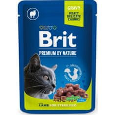 Brit premium Cat kaps. Lamb for Sterilized 100 g
