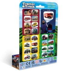 Brainstorm Toys Brainstorm Ruční foto projektor - Traktory a náklaďáky