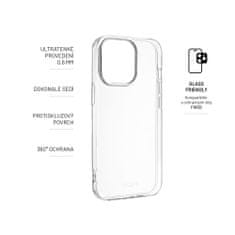 FIXED Ultratenké TPU gelové pouzdro Skin pro Samsung Galaxy A15/A15 5G, 0,6 mm, čiré