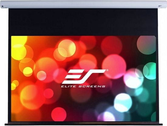 Elite Screens plátno elektrické motorové 84" (213,4 cm)/ 16:9/ 104,6 x 185,9 cm/ case bílý/ 24" drop/ MaxWhite FG
