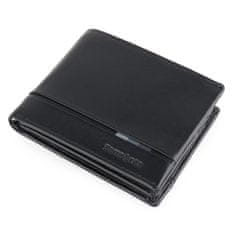 Samsonite Pánská kožená peněženka Flagged 2.0 046 černá 