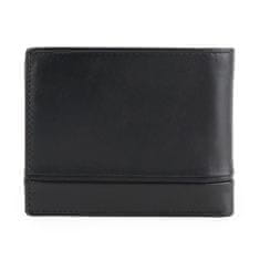 Samsonite Pánská kožená peněženka Flagged 2.0 046 černá 