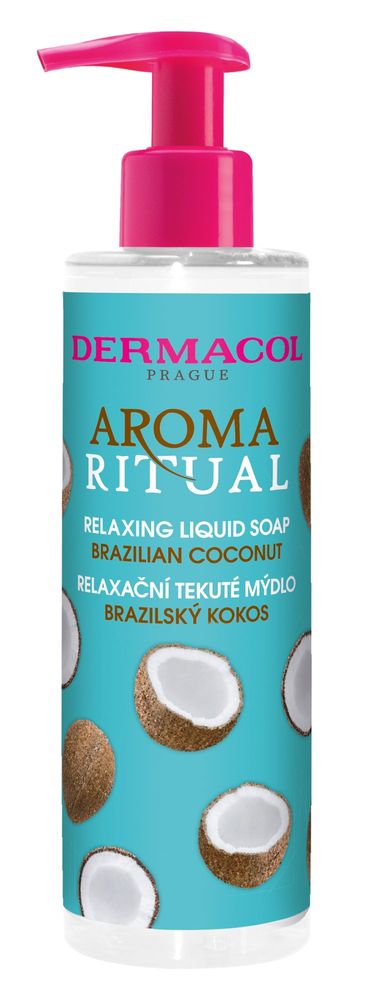Dermacol Aroma Tekuté mýdlo brazilský kokos 250 ml