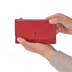 COSSET červená dámská peněženka 4510 Komodo CV