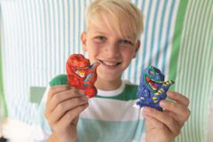 Mac Toys Výroba a malování - 3D dinosauři