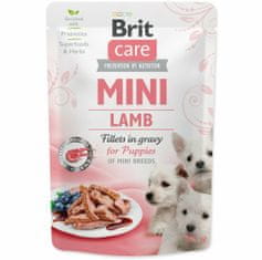 Brit Kapsička BRIT Care Mini Puppy Lamb fillets in gravy
