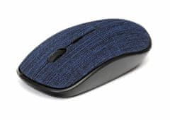 Omega Bezdrátová počítačová myš OM0431WBL modrá