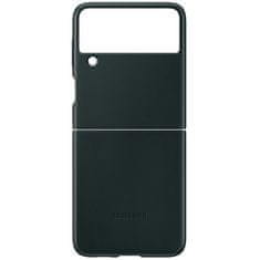 Samsung Kryt na mobil Leather Cover Galaxy Z Flip3 - zelený