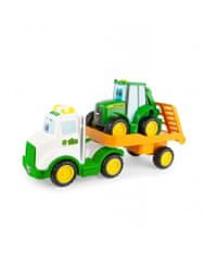 John Deere - Traktor Johny s tahačem