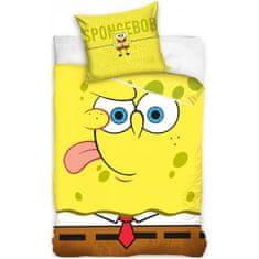 Carbotex Bavlněné ložní povlečení SpongeBob Emoji