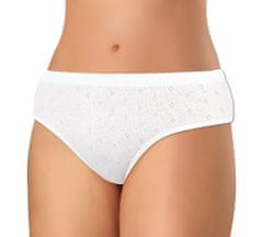Andrie PS 2929 bílé dámské kalhotky 100% bavlna Barva: bílá, Velikost: 3XL