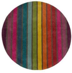 Flair Ručně všívaný kusový koberec Illusion Candy Multi kruh 160x160 (průměr) kruh