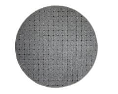 Vopi Kusový koberec Udinese šedý kruh 57x57 (průměr) kruh