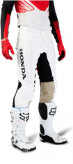 FOX kalhoty FLEXAIR Honda 23 černo-bílo-červeno-béžové 32