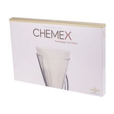 Chemex Chemex - Bílé papírové filtry, nesložené 3 šálky