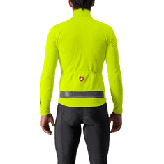 Castelli pánský cyklistický dres Puro 3 Jersey Electric Lime/Black Reflex žlutá/černá L