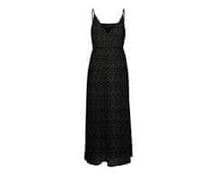 Vero Moda Dámské šaty VMSMILLA Regular Fit 10289487 Black (Velikost XS)