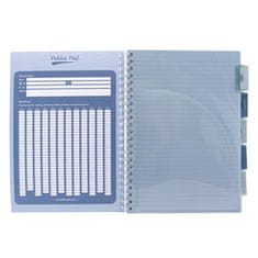 Pukka Pad Spirálový sešit "Haze Project Book", mix vzorů, A4, linkovaný, 9871(AST)-HZE