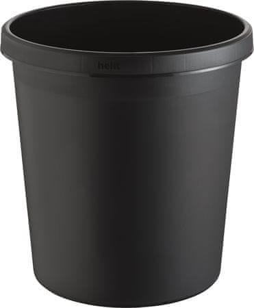 Helit Odpadkový koš, černá, 18 litrů, H6105895