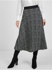 Orsay Bílo-černá dámská vzorovaná sukně ORSAY M