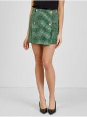 Orsay Zelená dámská kostkovaná sukně ORSAY XL