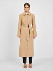 Orsay Béžový dámský zimní kabát s příměsí vlny ORSAY XS