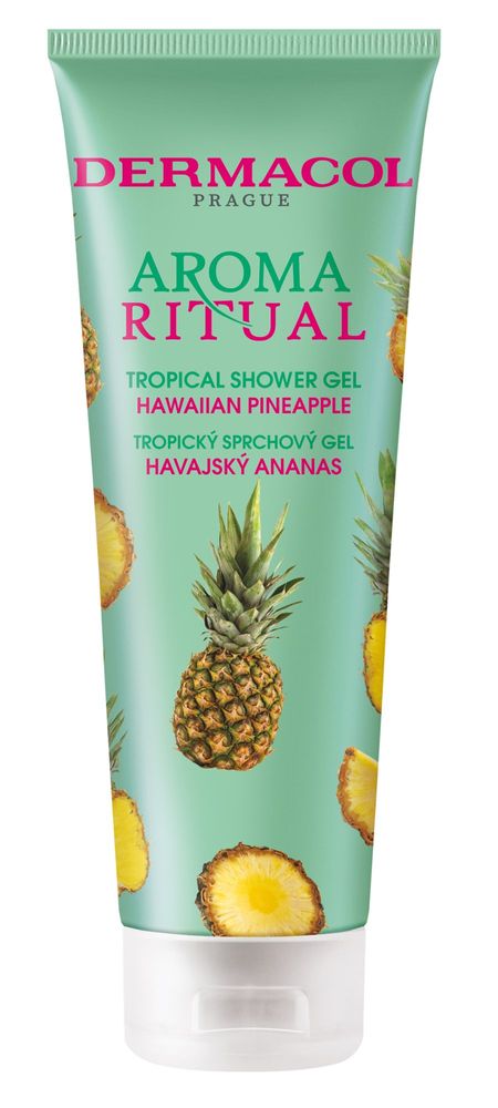 Levně Dermacol Aroma Tropický sprchový gel havajský ananas 250 ml